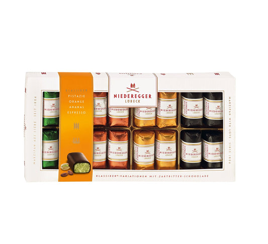Niederegger Lübeck Dark Chocolate Marzipan Mini Loaves 200g