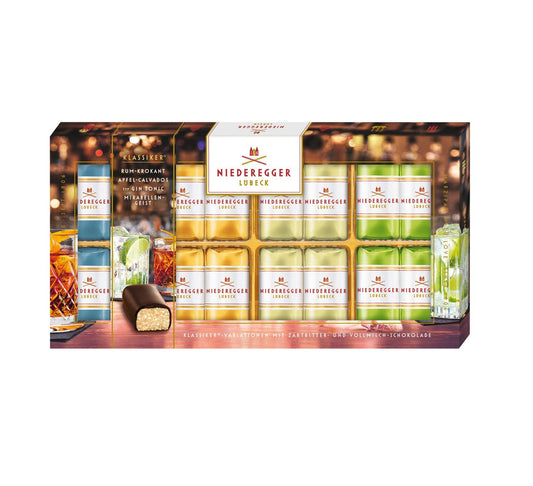 Niederegger Lübeck Liqueur Assortment of Marzipan Mini Loaves 200g