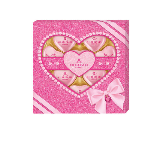 Niederegger Marc de Champagne Praline Hearts 125g