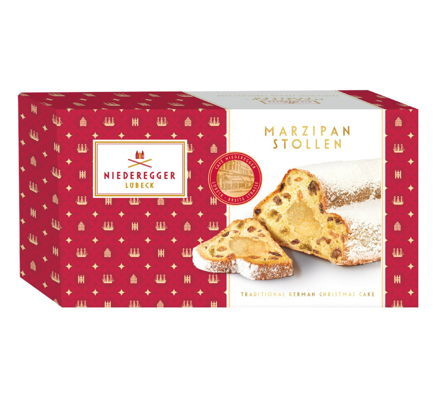 Niederegger Marzipan Stollen Box 500g