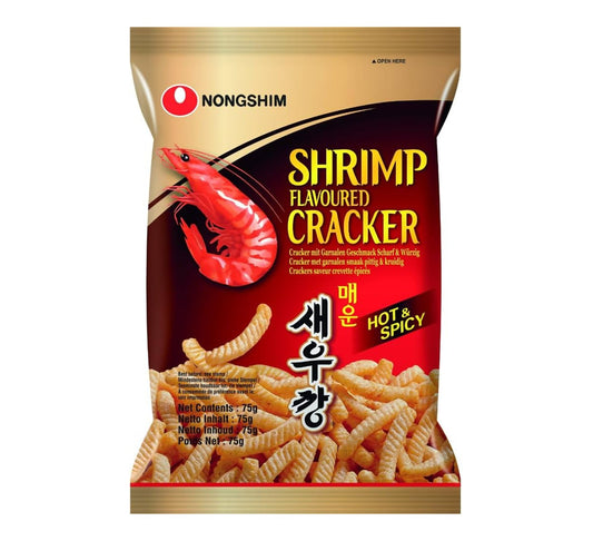 Nongshim Spicy Shrimp Crackers 75g