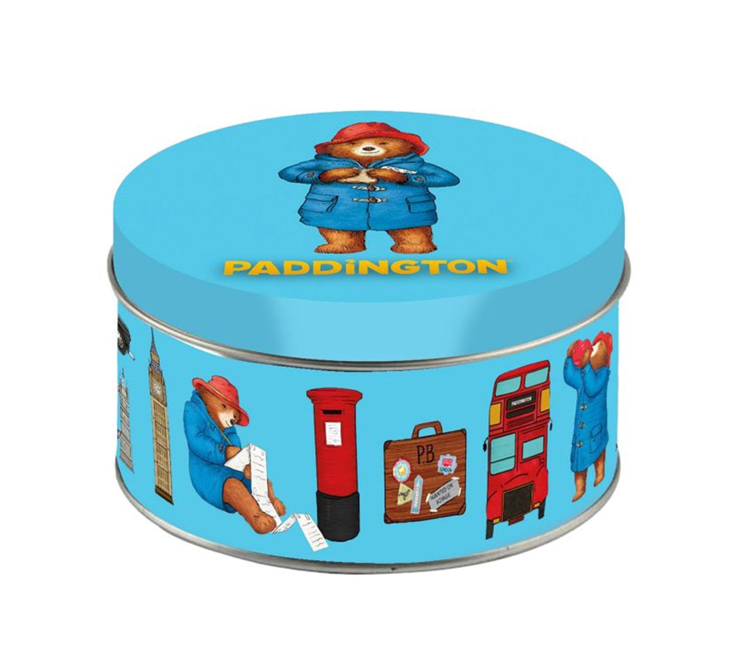 Paddington Bear Milk Chocolate Buttons Gift Tin 120g