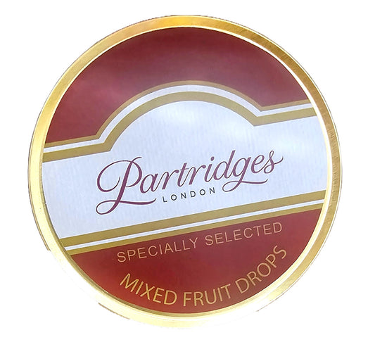 Partridges Mixed Fruit Drops Tin 200g