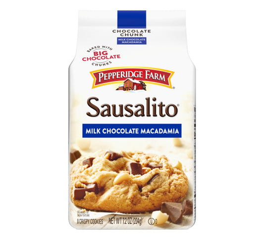 Pepperidge Farm Sausalito® Milk Chocolate Macadamia Cookies 204g