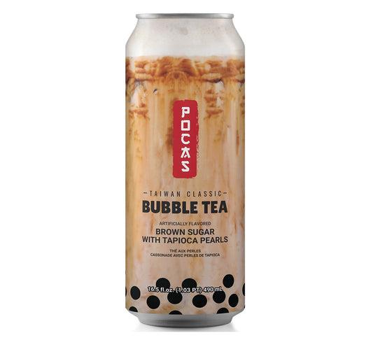 Pocas Brown Sugar Flavour With Topical Pearls 490ml