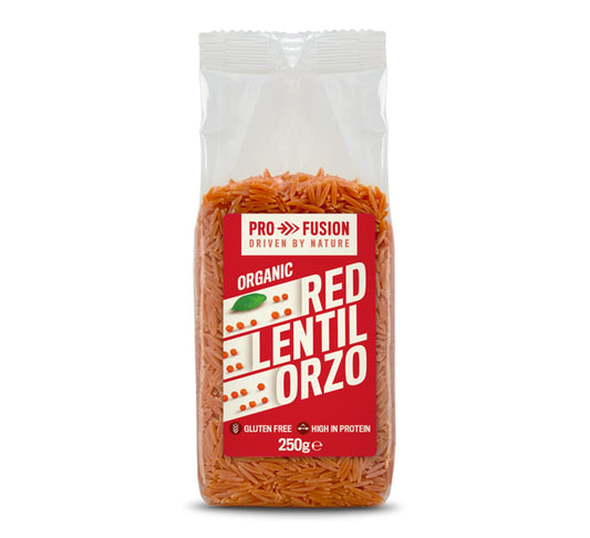 Profusion Organic Red Lentil Orzo 250g