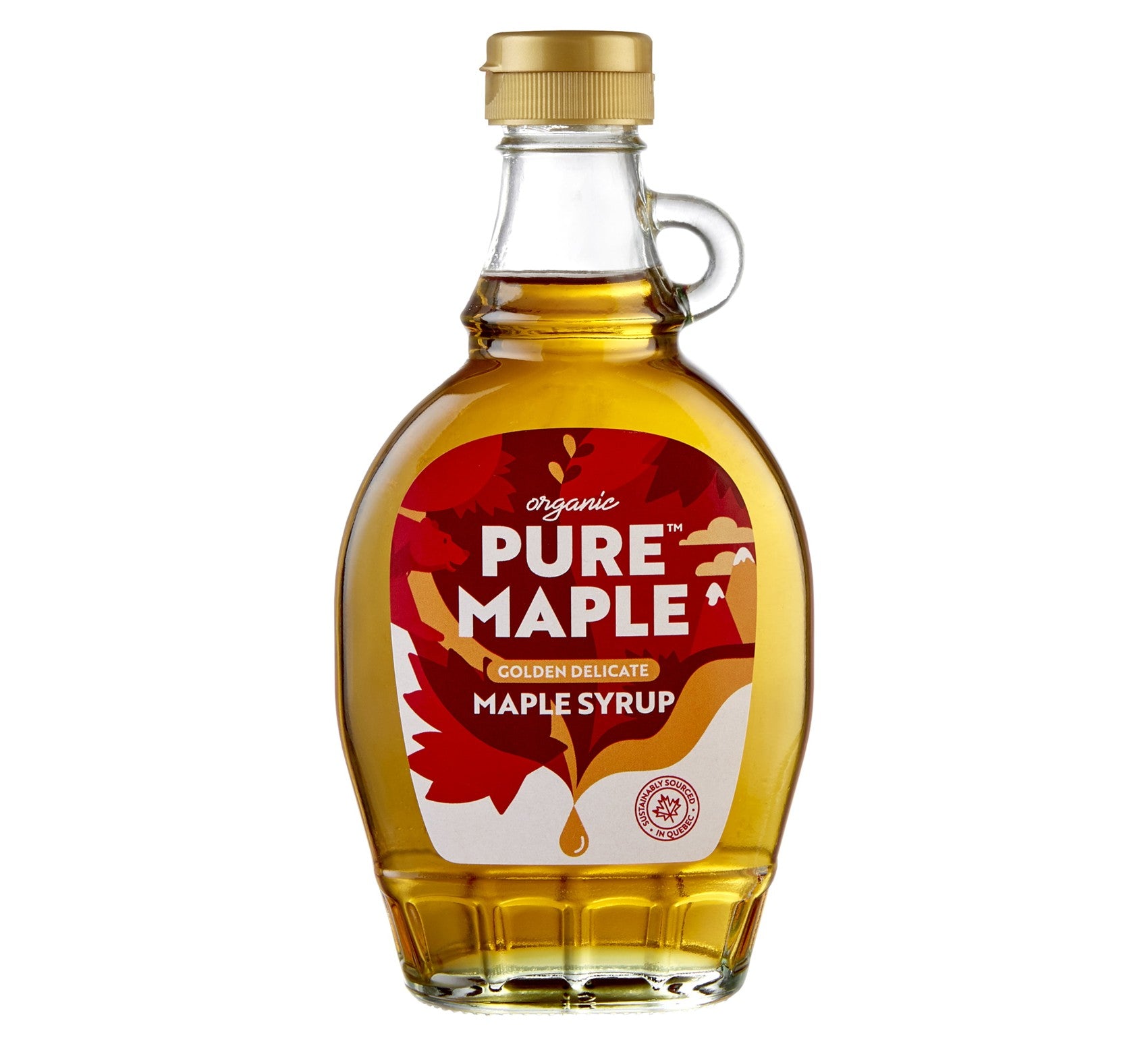 Pure Maple Organic Golden Delicate Pure Maple Syrup 236ml – Partridges
