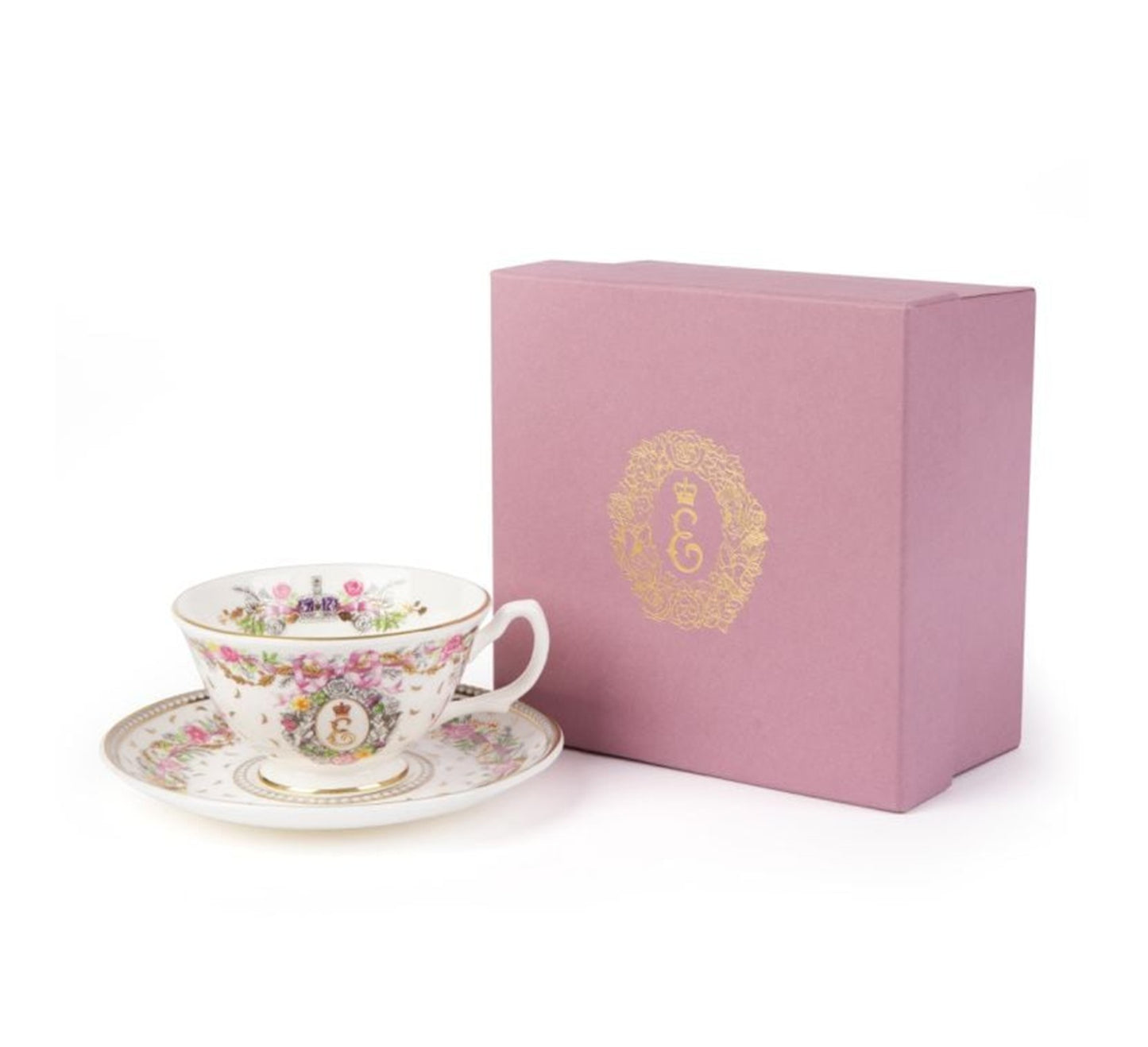 Queen Elizabeth II Commemorative Teacup and Saucer
