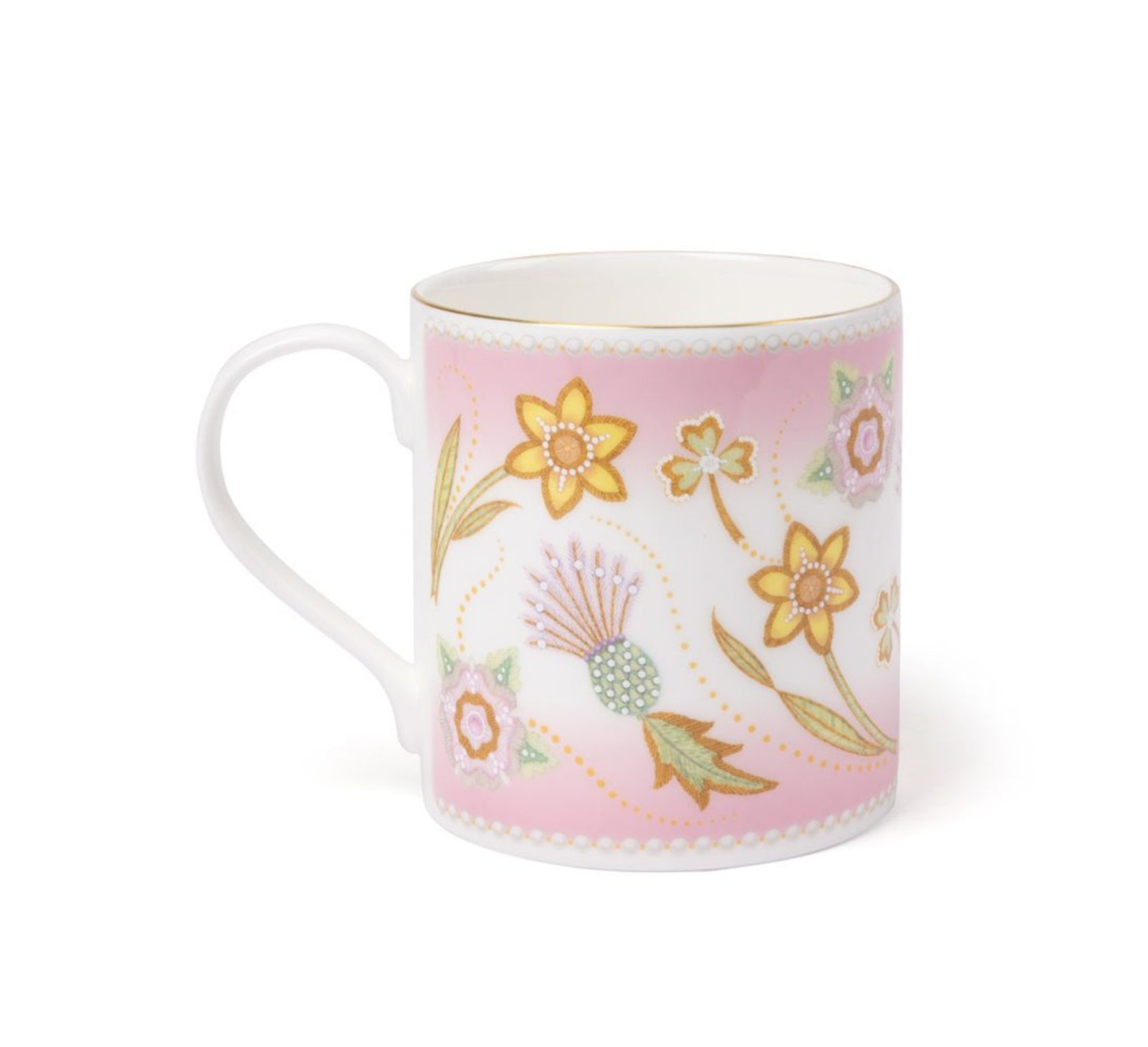Queen Elizabeth II Centenary Pink Mug