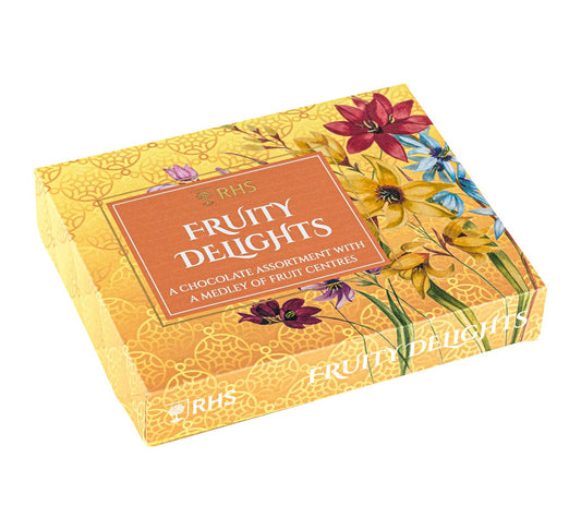 RHS Fruity Delights Chocolate Box 155g