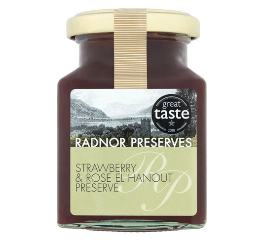 Radnor Preserves Strawberry & Rose El Hanout Preserve 240g