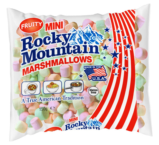 Rocky Mountain Mini Fruity Marshmallows 150g