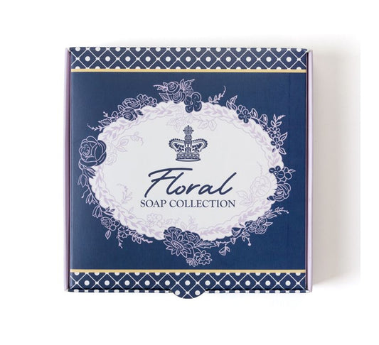Royal Birdsong Set of Nine Floral Soaps