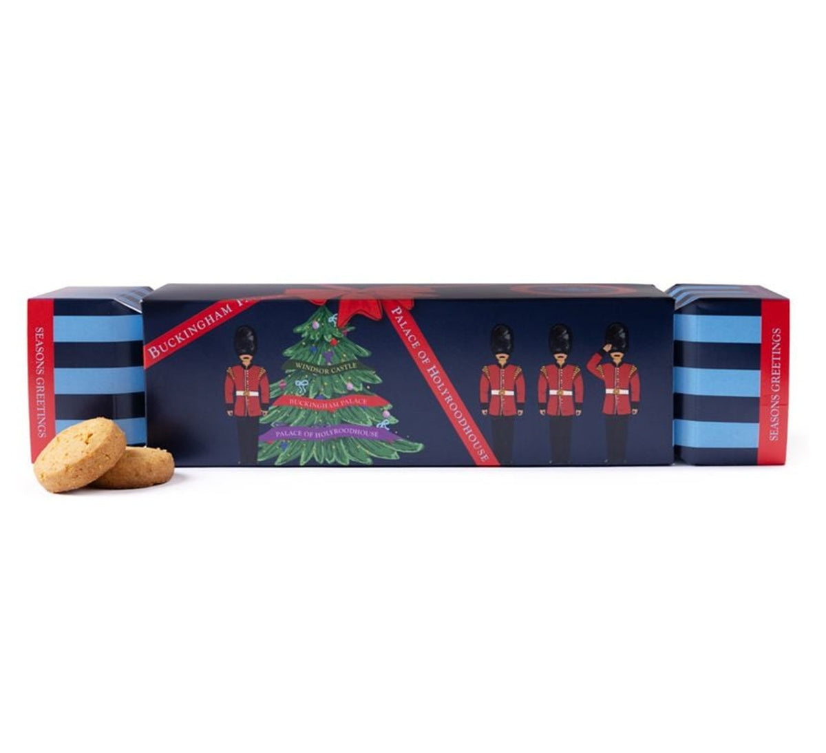 Royal Festive Cracker with Miniature Gingerbread Biscuits 130g