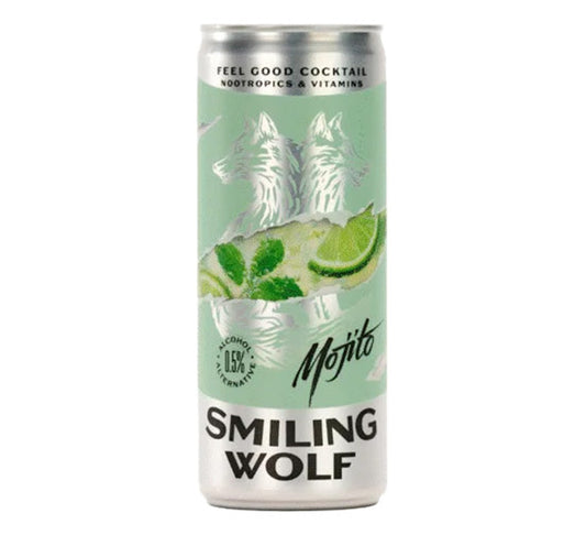 Smiling Wolf Alcohol Free Mojito 0.5% 250ml