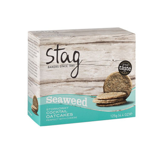 Stag Bakeries Cocktail Oatcakes with Seaweed 125g