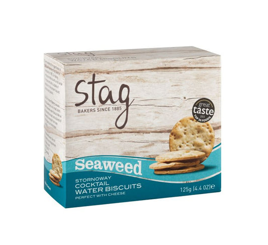 Stag Bakeries Cocktail Water Oatcakes with Seaweed 125g