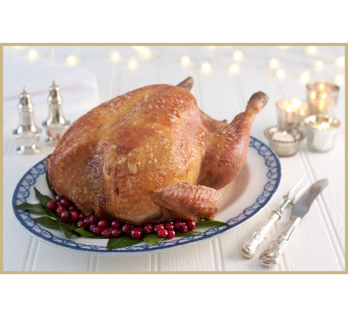 Thanksgiving Free Range Bronze Turkey - Deposit