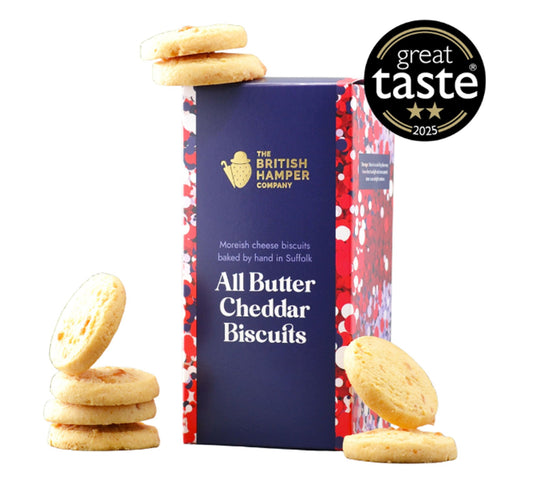 The British Hamper Company All Butter Cheddar Biscuits 100g