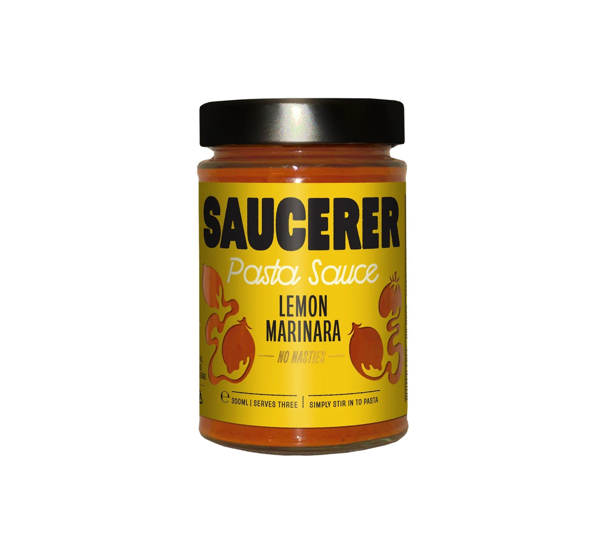 The Saucer Lemon Marinara Pasta Sauce 300g