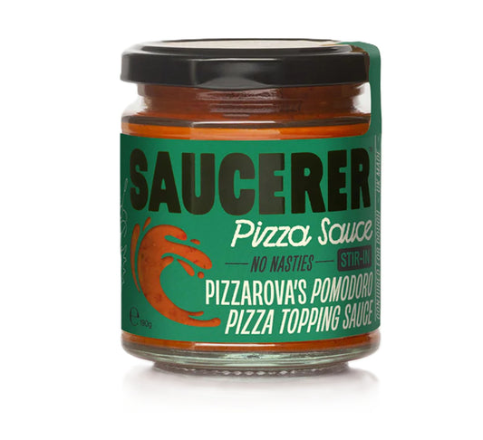 The Saucer Pizzarova's Pomodoro Pizza Topping Sauce 190g