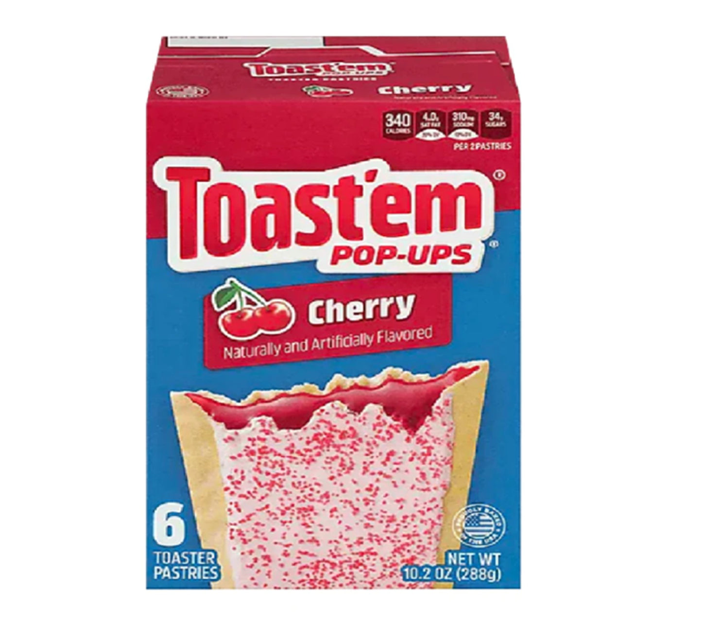 Toast'em Pop-Ups Cherry 288g