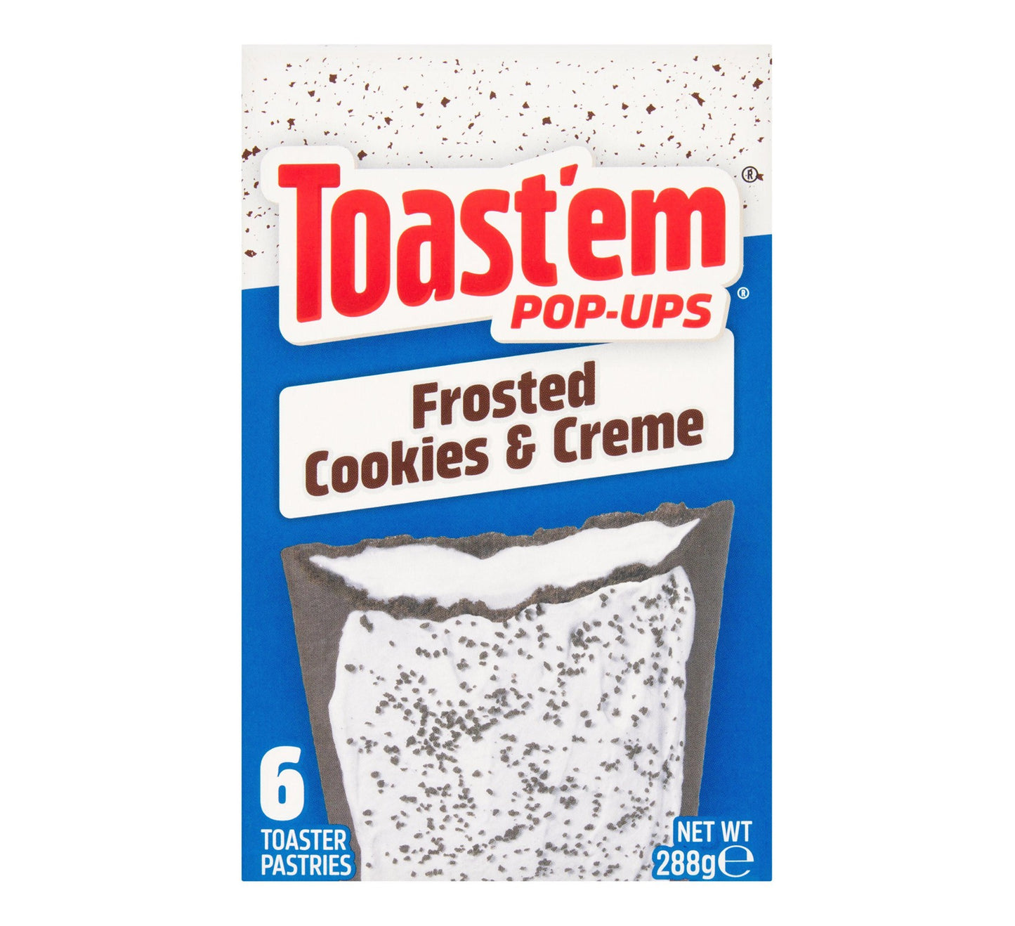 Toast'em Pop-Ups Cookies & Creme 288g