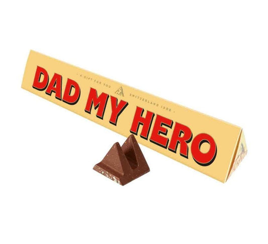Toblerone Dad = My Hero Chocolate Bar 100g
