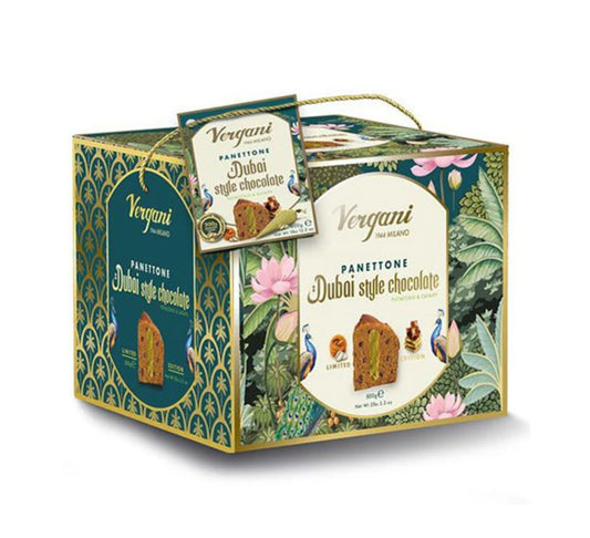 Vergani Dubai Style Chocolate Panettone 800g