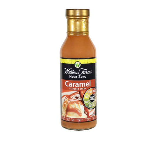 Walden Farms Gluten Free and Dairy Free Caramel Syrup with Near Zero Fat and Sugar 355ml