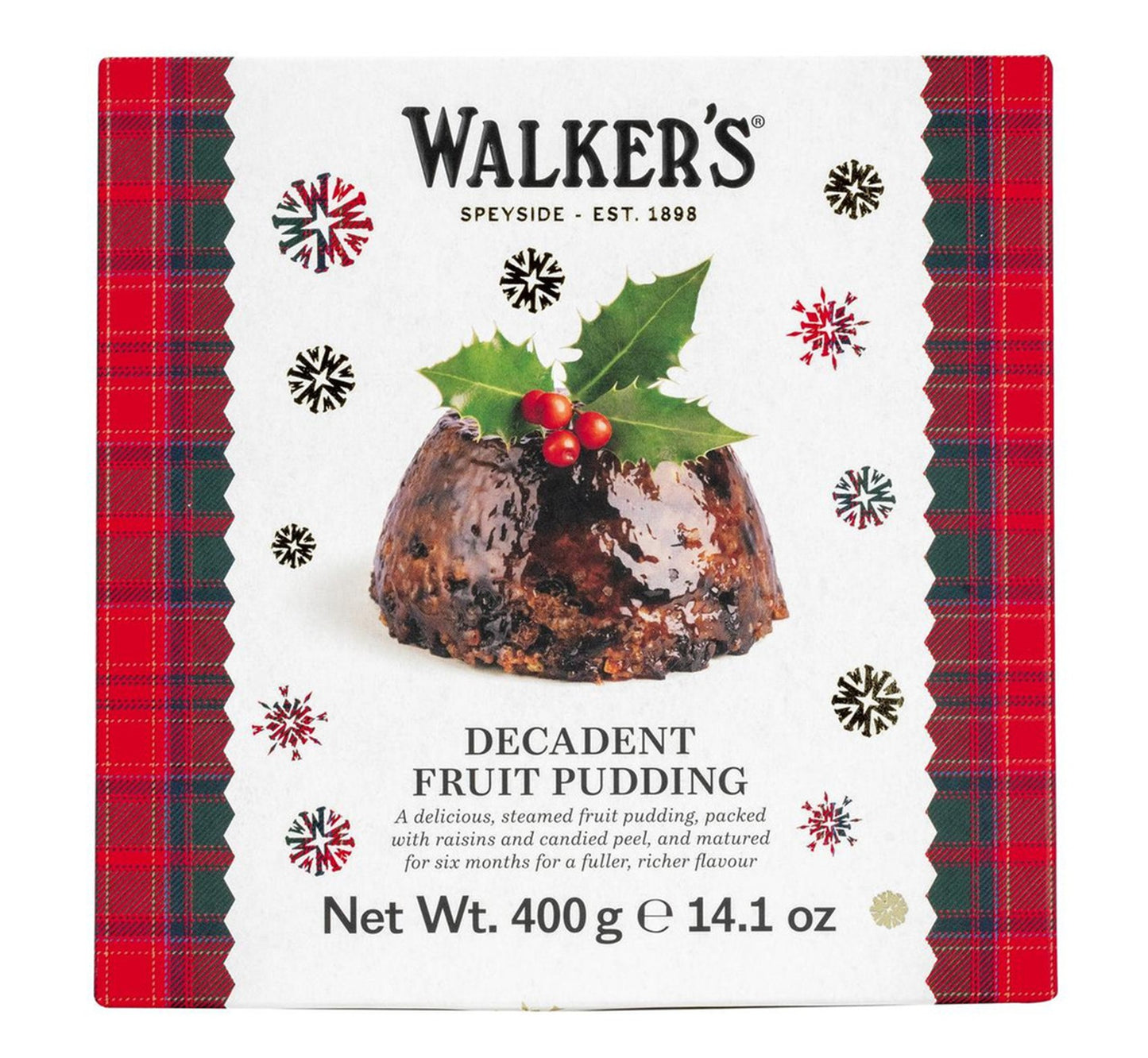 Walker's Decadent Fruit Pudding 400g