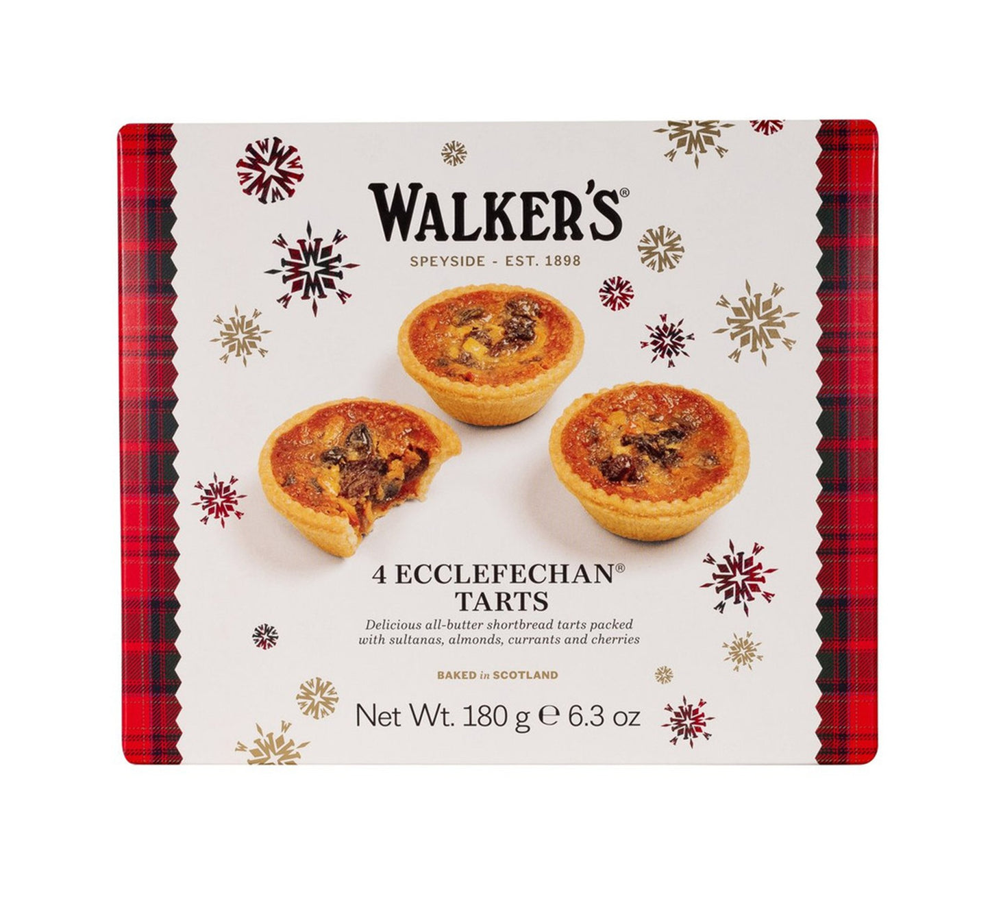 Walker's 4 Ecclefechan Tarts 180g