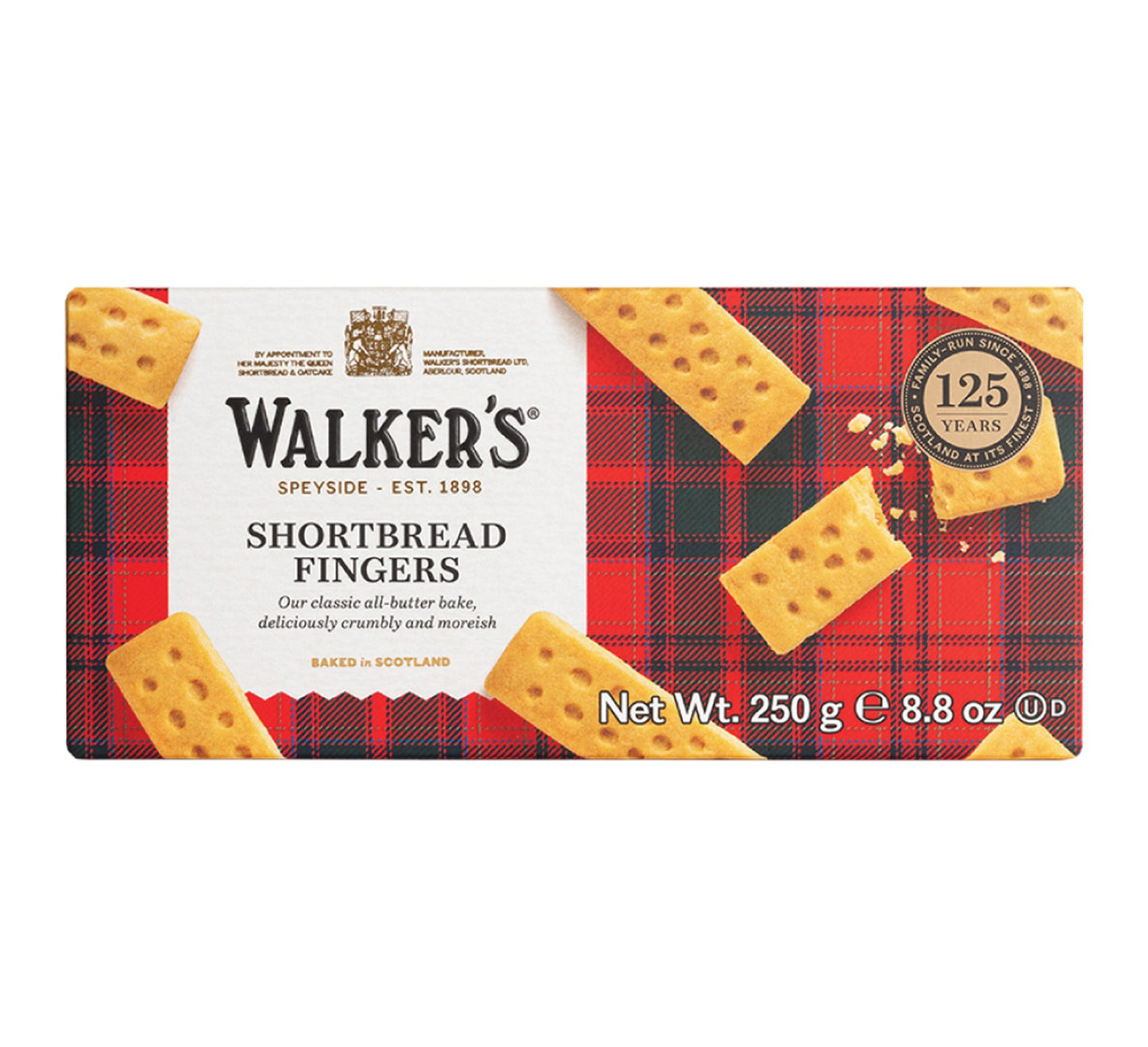 Walker's Shortbread Fingers 250g
