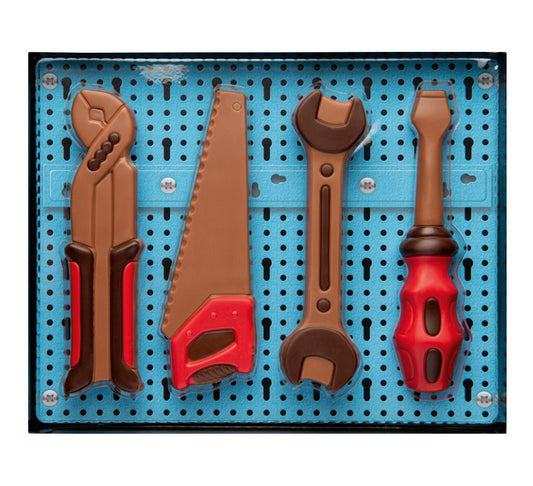 Weibler Decorated Milk Chocolate Tool Kit Gift Box 150g