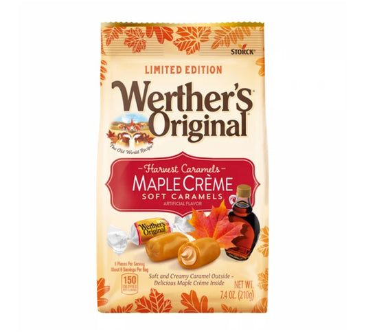 Werther's Original Soft Maple Crème Caramels 209g