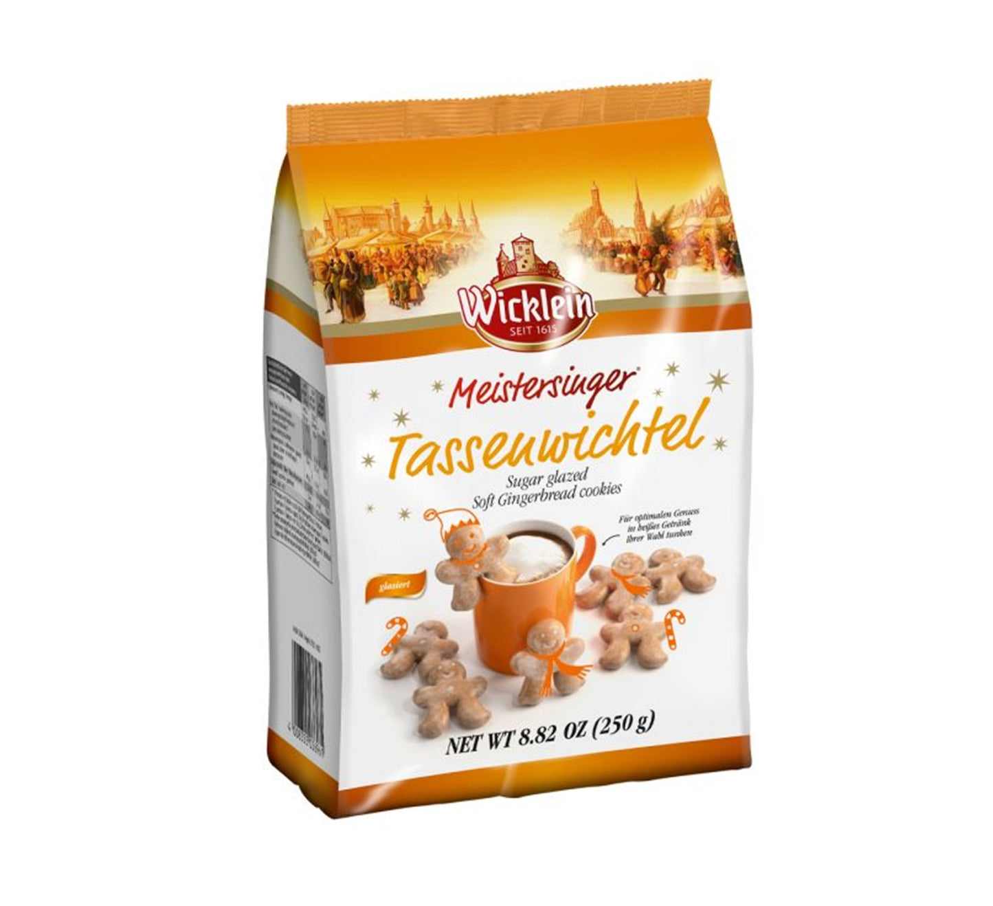 Wicklein Sugar Glazed Gingerbread Cookies 250g