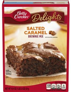Betty Crocker Salted Caramel Brownie Mix