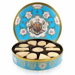 Buckingham Palace Coat of Arms Shortbread Biscuit Tin