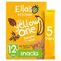 Ella’s Kitchen The Yellow One Banana and Raisin Oat Bars