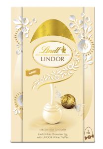 Lindt LINDOR White Chocolate Easter Egg