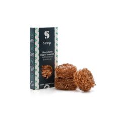 Seep Recyclable Copper Scourers - (Pack of 3)