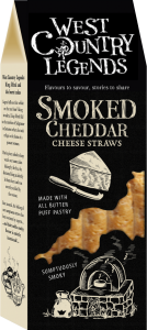 Smoked cheddar with Cheese Straws