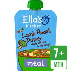 Ella's Kitchen Organic Lamb Roast Dinner Pouch, 7 mths+