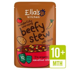 Ella's Kitchen Organic Beefy Stew with Spuds Pouch, 10 mths+