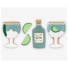 Biscuiteers Gin And Tonic Letterbox