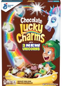 Chocolate Lucky Charms Cereal