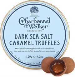 Dark Sea Salt Caramel Chocolate Truffles