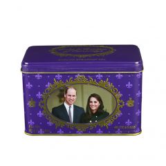 Duke and Duchess of Cambridge Tin With 40 English Breakfast Teabags
