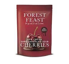 forest feast Dark chocolate cherries