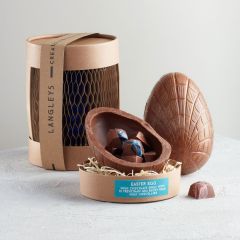 Langleys Milk Chocolate Easter Egg with Trevethan Gin Rocky Road